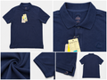 Men’s Navy Blue Cotton Polo T-Shirt