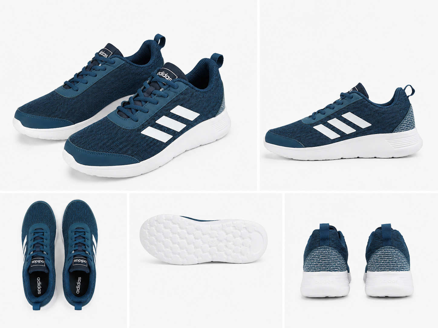 Men’s Blue Lightweight Running Shoes with Cushioned Sole