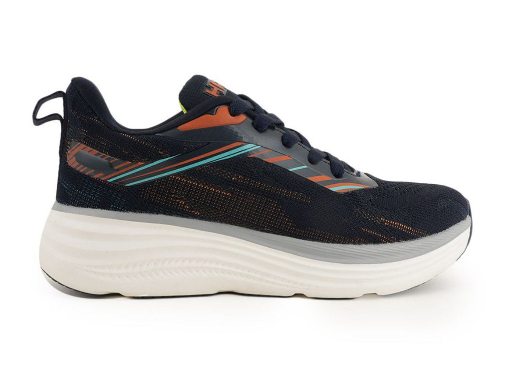 HRX by Hrithik Roshan Men's Navy Blue Long-Distance Running Shoes – High-Cushioning Memory Foam Sneakers