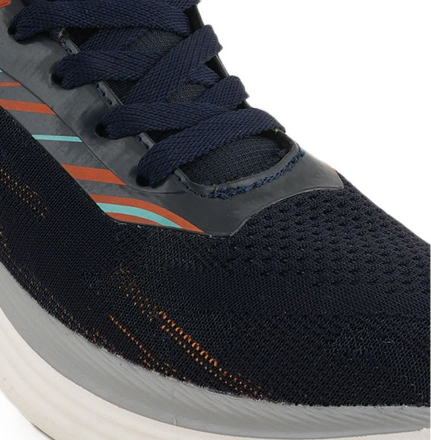 HRX by Hrithik Roshan Men's Navy Blue Long-Distance Running Shoes – High-Cushioning Memory Foam Sneakers