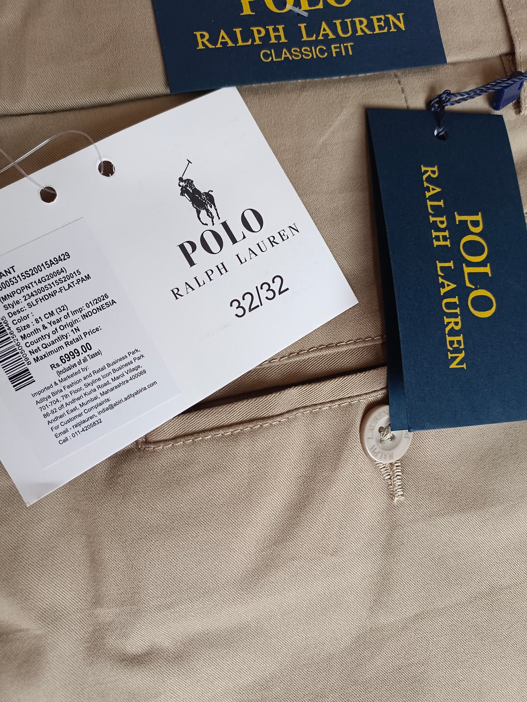Men’s Beige Slim Fit Cotton Chinos | Smart Casual Stretch Trouser Pants