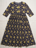 Women’s Artistic Printed Flared Midi Dress