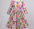 Women’s Artistic Printed Flared Midi Dress
